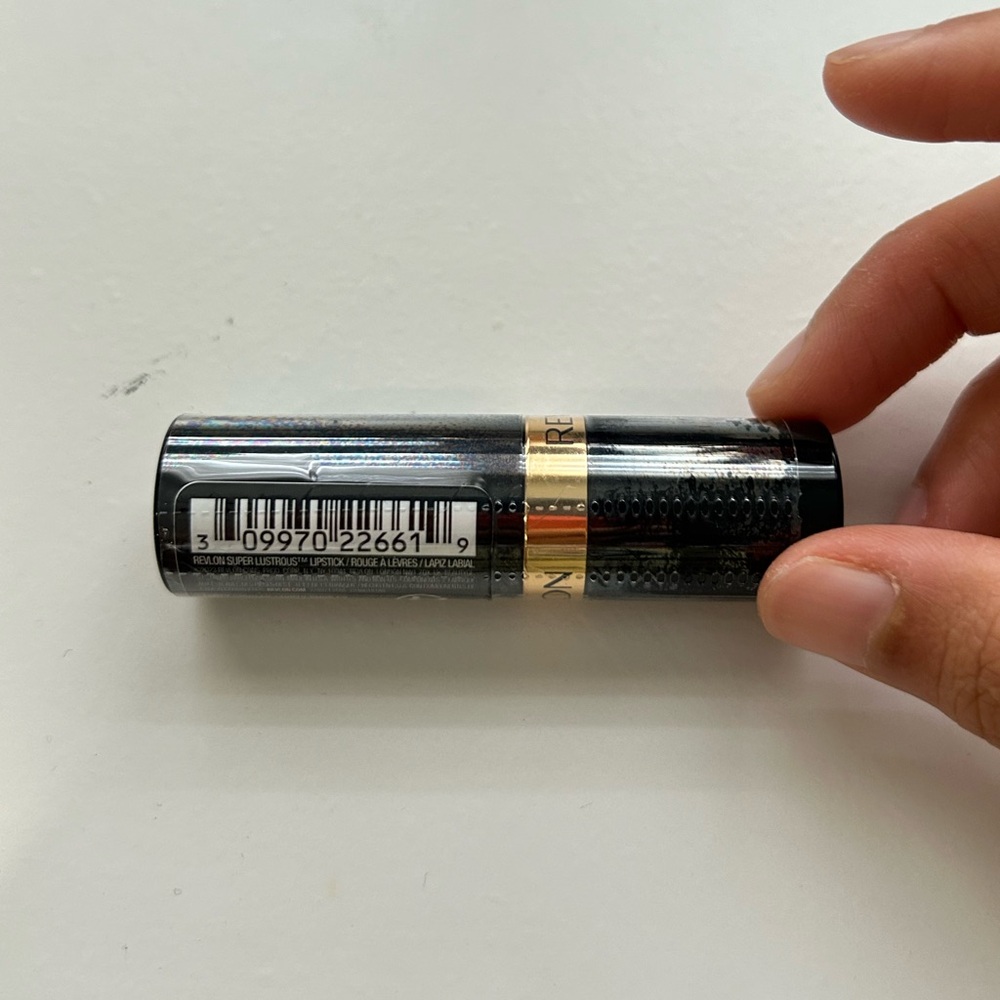 NWT Revlon Super Lustrous Lipstick Pearl Finish in Color 808 Dirty Shirley - Picture 4 of 6